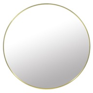 Zlatý rám zrkadla 80 cm