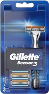 GILLETTE Sensor 3 - Žiletka + kazety GILLETTE Sensor 3 - Žiletka + kazety