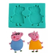 Silikónová forma Prasiatko Peppa mama a otec Silikónová forma Prasiatko Peppa mama a otec