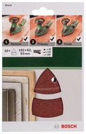 BOSCH Sada brúsnych papierov 102mm G40/120/180