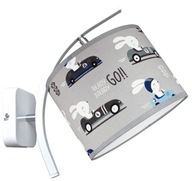 Nástenné svietidlo do detskej izby na kĺb, LAMPSHADE RACE LED Nástenné svietidlo do detskej izby na kĺb, LAMPSHADE RACE LED