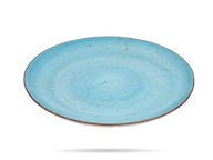 Plochý tanier 27 cm, tyrkys, dekor BOSS LUBIANA