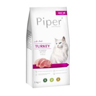 Piper Animals krmivo pre mačky s morkou 3 kg
