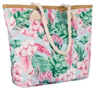 Veľká shopper taška, letná kabelka na pláž