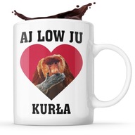 Vtipný hrnček AJ LOW JU NOSACZ DARČEK NA VALENTÍNA Vtipný hrnček AJ LOW JU NOSACZ DARČEK NA VALENTÍNA