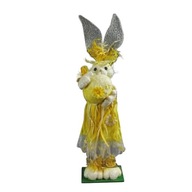 Stredný sisalový zajac, veľkonočná dekorácia 53 cm