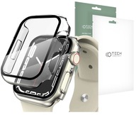 Púzdro + SKLENENÉ puzdro na APPLE WATCH 7 8 45 mm číre Púzdro + SKLENENÉ puzdro na APPLE WATCH 7 8 45 mm číre