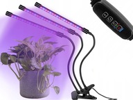 3 X LAMPA NA RAST RASTLÍN 60 LED ČASOVAČ + DIAĽKOVÉ OVLÁDANIE 3 X LAMPA NA RAST RASTLÍN 60 LED ČASOVAČ + DIAĽKOVÉ OVLÁDANIE