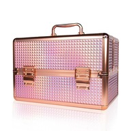 Kozmetický kufrík M K105-9H Zlatý