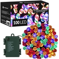Osvetlenie vianočného stromčeka 100 LED 10m Vonkajšie osvetlenie vianočného stromčeka IP44 8 funkcií Napájanie z batérie Osvetlenie vianočného stromčeka 100 LED 10m Vonkajšie osvetlenie vianočného stromčeka IP44 8 funkcií Napájanie z batérie