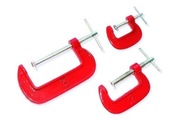 3 tesárske svorky TYP 'C' 25 50 75 mm 3 tesárske svorky TYP 'C' 25 50 75 mm