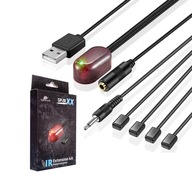 IR Extender Predlžovač signálu diaľkového ovládania SP-IR04 pre domáce kino IR Extender Predlžovač signálu diaľkového ovládania SP-IR04 pre domáce kino