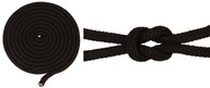 Pletené lano 4mm Polypropylénové jadro 25m čierne Pletené lano 4mm Polypropylénové jadro 25m čierne
