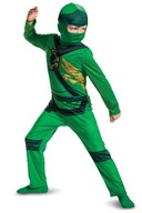 Kostým ninja Lego Ninjago Lloyd Fancy Green ORIGINÁL veľkosť 98-104 cm Kostým ninja Lego Ninjago Lloyd Fancy Green ORIGINÁL veľkosť 98-104 cm