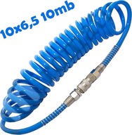 ŠPIRÁLOVÁ HADICE PNEUMATICKÁ HADICA 10x6,5 mm 10 metrov ŠPIRÁLOVÁ HADICE PNEUMATICKÁ HADICA 10x6,5 mm 10 metrov