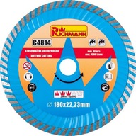 DIAMANTOVÝ KOTOUČ NA TEHLY BETONOVÝ MURÁR 180MM TURBO DIAMANTOVÝ KOTOUČ NA TEHLY BETONOVÝ MURÁR 180MM TURBO