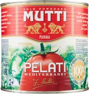 Mutti Pelati mediterranei 2,5 kg lúpaných paradajok Mutti Pelati mediterranei 2,5 kg lúpaných paradajok