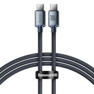 SILNÝ KÁBEL USB-C NA USB-C RÝCHLE NABÍJANIE 100 W 1,2 M BASEUS BRAID SILNÝ KÁBEL USB-C NA USB-C RÝCHLE NABÍJANIE 100 W 1,2 M BASEUS BRAID