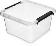 Plastový organizér box s krytom, 9 litrov