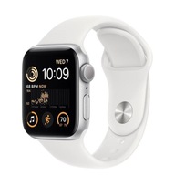 Apple Watch SE GPS 40 mm strieborná/biela 2022
