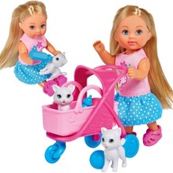 SIMBA EVI MAČIATKA SITTER MINI BÁBIKA + 2 MAČIČKY SIMBA EVI MAČIATKA SITTER MINI BÁBIKA + 2 MAČIČKY