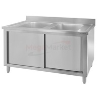 Cateringový bazén so skrinkou Mega-M 140x60x85