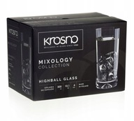 Vysoké poháre na nápoje Mixology KROSNO 300ml Vysoké poháre na nápoje Mixology KROSNO 300ml