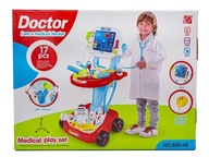 SET PRE MALÉHO LEKÁRA, LEKÁRA, VOZÍK, DOPLNKY SET PRE MALÉHO LEKÁRA, LEKÁRA, VOZÍK, DOPLNKY