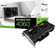 PNY GeForce RTX 4060 Verto Dual 8GB GDDR6 karta