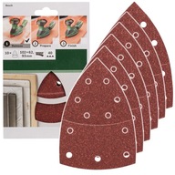 Sada 10ks brúsnych papierov na suchý zips DELTA 100x62/93 GR.40 BOSCH Sada 10ks brúsnych papierov na suchý zips DELTA 100x62/93 GR.40 BOSCH