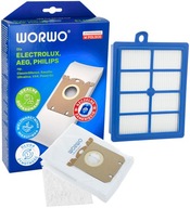 Sáčky pre Electrolux E201B 4 ks + HEPA EFH13W Sáčky pre Electrolux E201B 4 ks + HEPA EFH13W