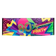 SUPER Disco Banner 80-te roky 220x74 cm 44602 SUPER Disco Banner 80-te roky 220x74 cm 44602