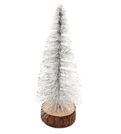 Umelý vianočný stromček s trblietkami, 15 cm OZDOBA