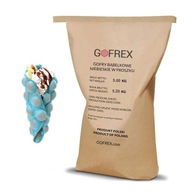 Modré bublinkové vafle v prášku | GOFREX 5 kg