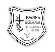 Náhrobná doska Krížový náhrobok 20x20 Náhrobná doska Krížový náhrobok 20x20