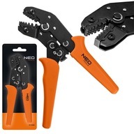 NEO TOOLS KLIEŠTE KRIMOVACÍ NÁSTROJ NA KRIMOVACIE SVORKY 0,25-6 MM2 NEO TOOLS KLIEŠTE KRIMOVACÍ NÁSTROJ NA KRIMOVACIE SVORKY 0,25-6 MM2