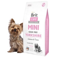 BRIT CARE MINI GRAIN FREE YORKSHIRE 7 kg - pre psov Yorkshirského teriéra BRIT CARE MINI GRAIN FREE YORKSHIRE 7 kg - pre psov Yorkshirského teriéra
