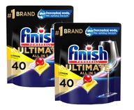 Finish Ultimate kapsule do umývačky riadu Lemon 40 x2 Finish Ultimate kapsule do umývačky riadu Lemon 40 x2