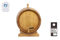 Dubový sud 20L na víno mesiačik whisky tinktúra