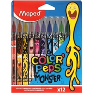 Fixky Maped Color'Peps Monster 12 farieb