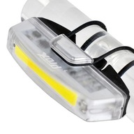 PROX LINE F PREDNÁ LAMPA COB LED BIELA USB NA BICYKEL PROX LINE F PREDNÁ LAMPA COB LED BIELA USB NA BICYKEL