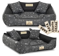 KINGDOG ohrádka pre psa pelech 100x75 cm personalizované vodeodolné kostice KINGDOG ohrádka pre psa pelech 100x75 cm personalizované vodeodolné kostice