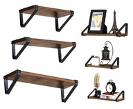 ZÁVESNÁ POLICA 3KS SET RUSTIC LOFT SET ZÁVESNÁ POLICA 3KS SET RUSTIC LOFT SET