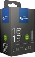 duša Schwalbe AV4 16/18x1 3/8-1,25 Auto 40mm duša Schwalbe AV4 16/18x1 3/8-1,25 Auto 40mm