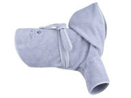 amiplay Kúpeľný župan pre psov 50cm šedý amiplay Kúpeľný župan pre psov 50cm šedý