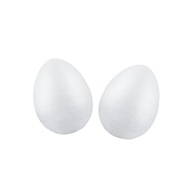 Polystyrénové vajíčka, veľkonočné vajíčka, vajíčka, DIY vajíčka, 2 ks 10cm