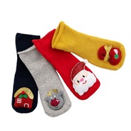 4 páry vianočných ponožiek pre deti