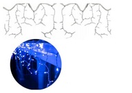 Icecles girlandový záves 300 LED MODRÁ + BLESK Icecles girlandový záves 300 LED MODRÁ + BLESK