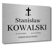 VEĽKÁ NÁHROBNÁ DOSKA 40X30CM HLINÍKOVÁ NÁHROBNÁ DOSKA UV ODOLNÁ VEĽKÁ NÁHROBNÁ DOSKA 40X30CM HLINÍKOVÁ NÁHROBNÁ DOSKA UV ODOLNÁ