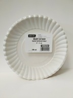 Papierový tanier biely na tortu 15cm 100 ks